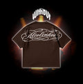 Alcolirykoz Lettering Oversize | Marron