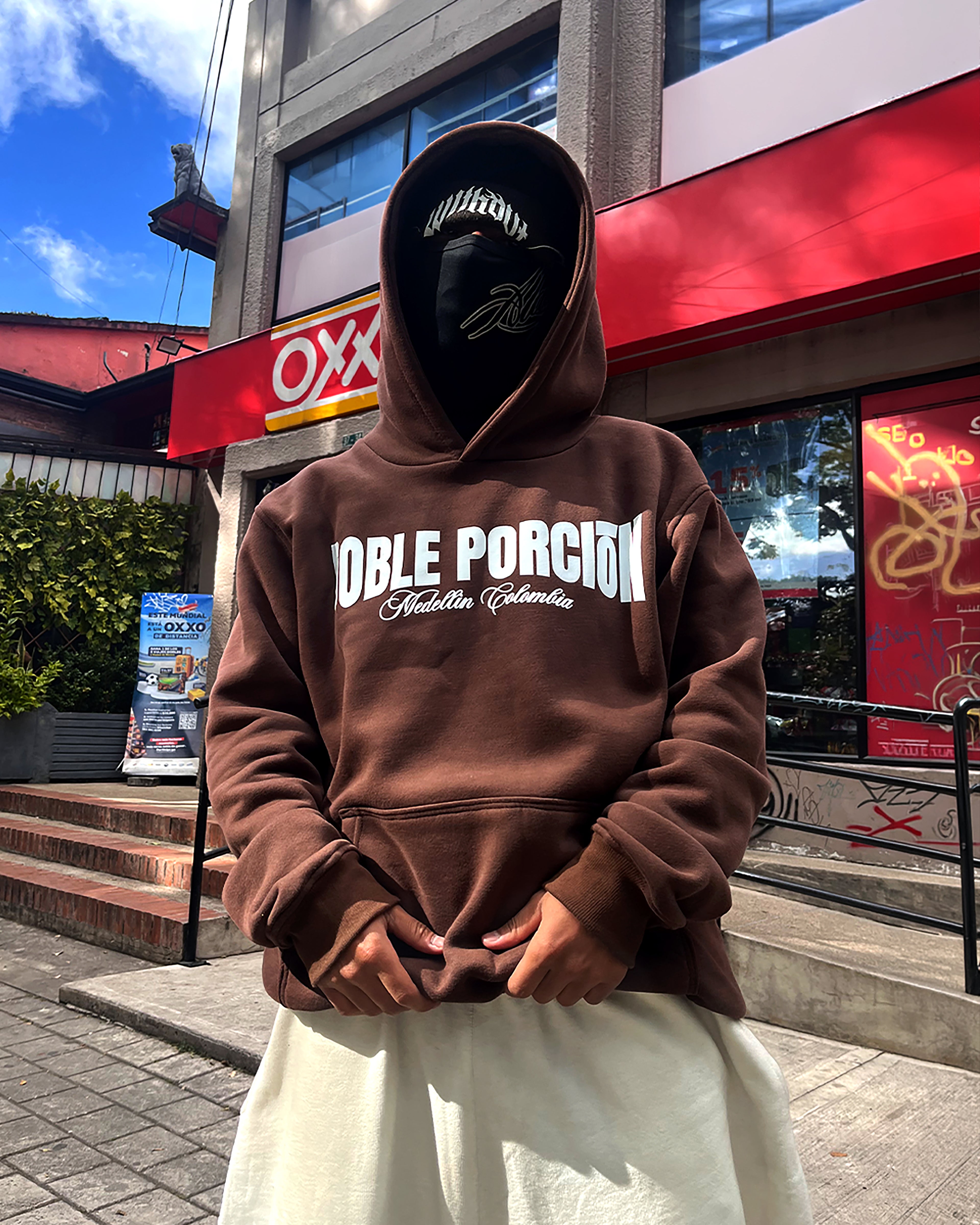 Hoodie Par de Pepas | Marron