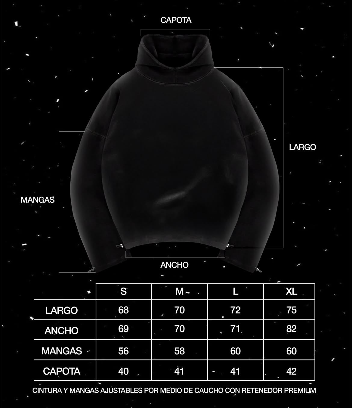 Hoodie Oversize Alcolirykoz Aranjuez | Blanco