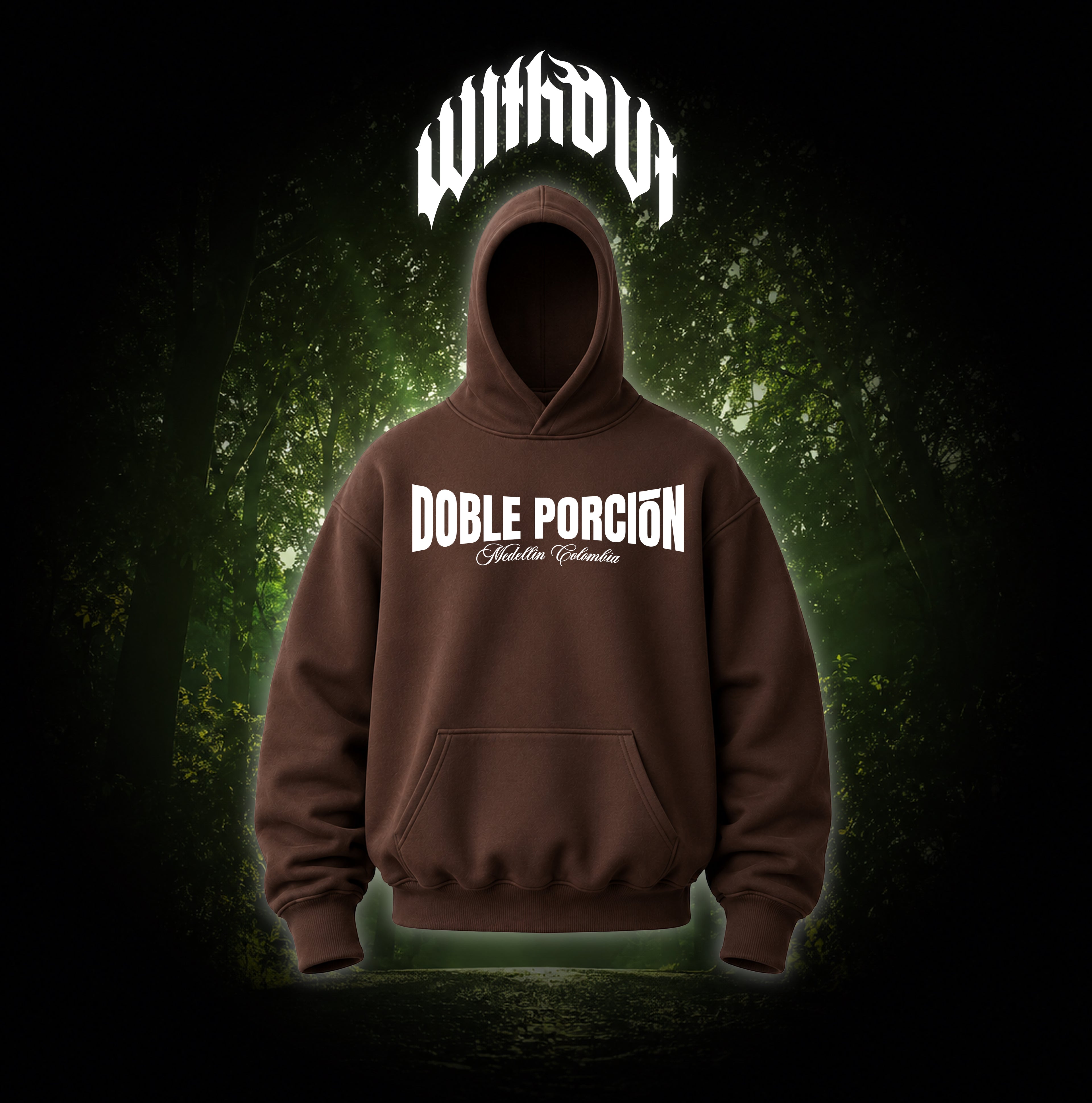 Hoodie Par de Pepas | Marron