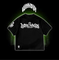 Camiseta Oversize Métricas Frías "Magia negra" | Negra