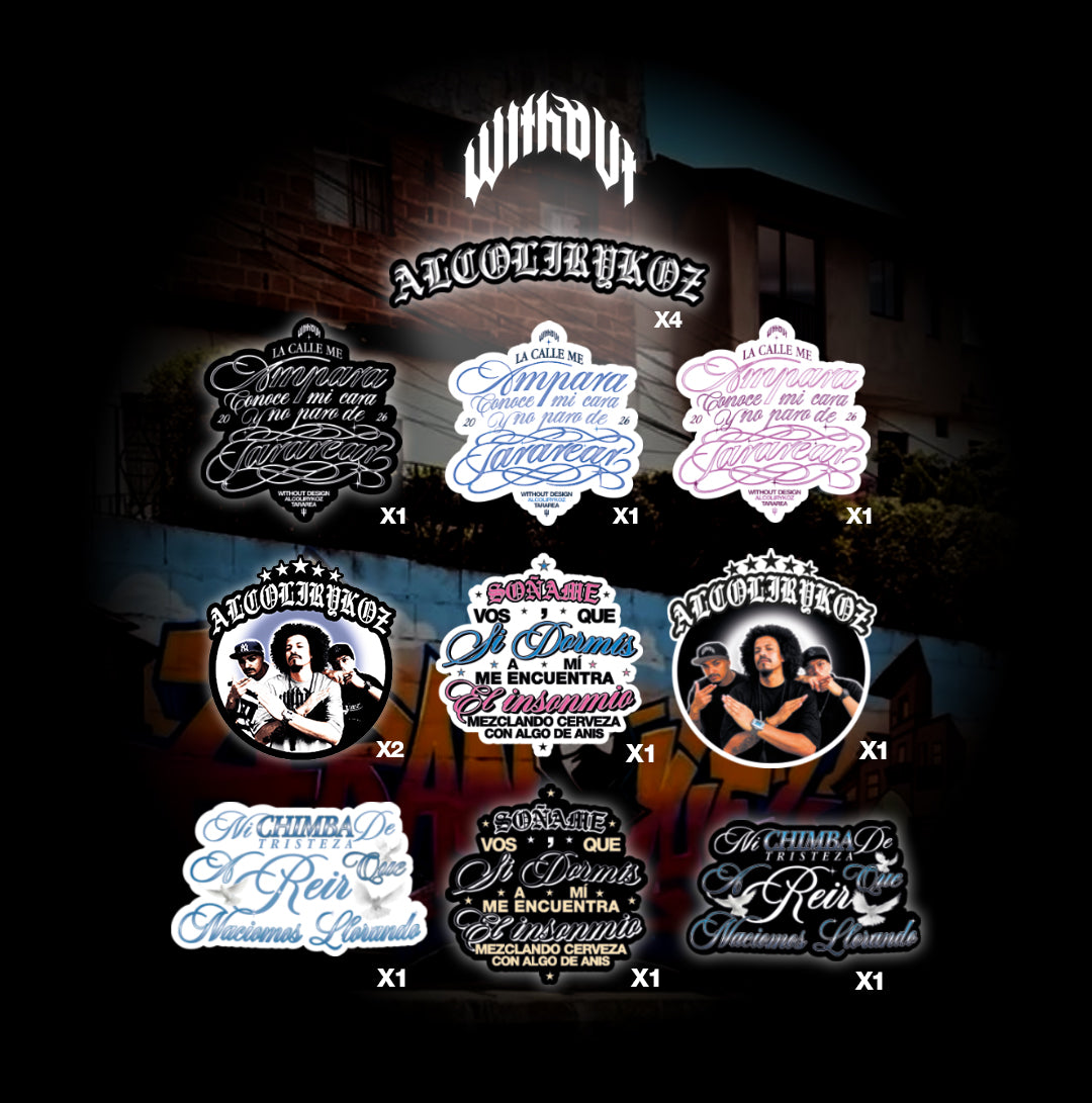 ALCOLIRYKOZ STIKER PACK