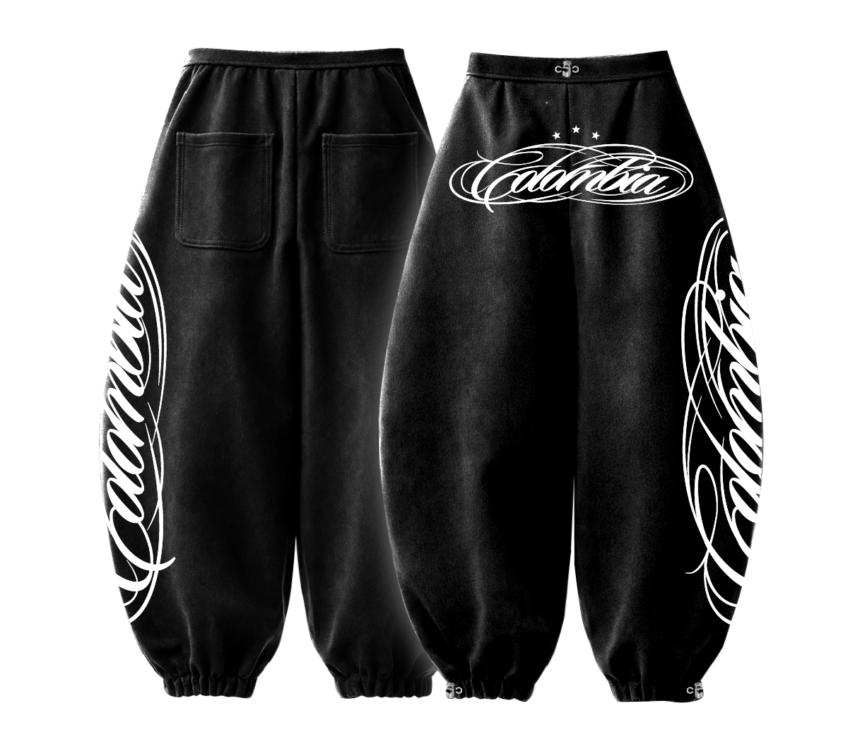 Tracksuit Colombia Lettering | Negro