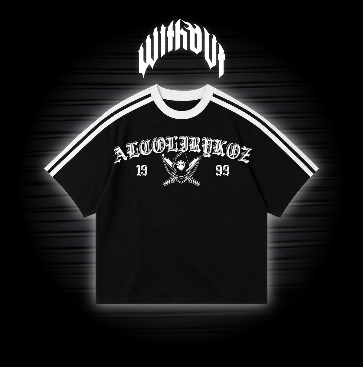 Camiseta Alcolirykoz Boxi Fit | Negra