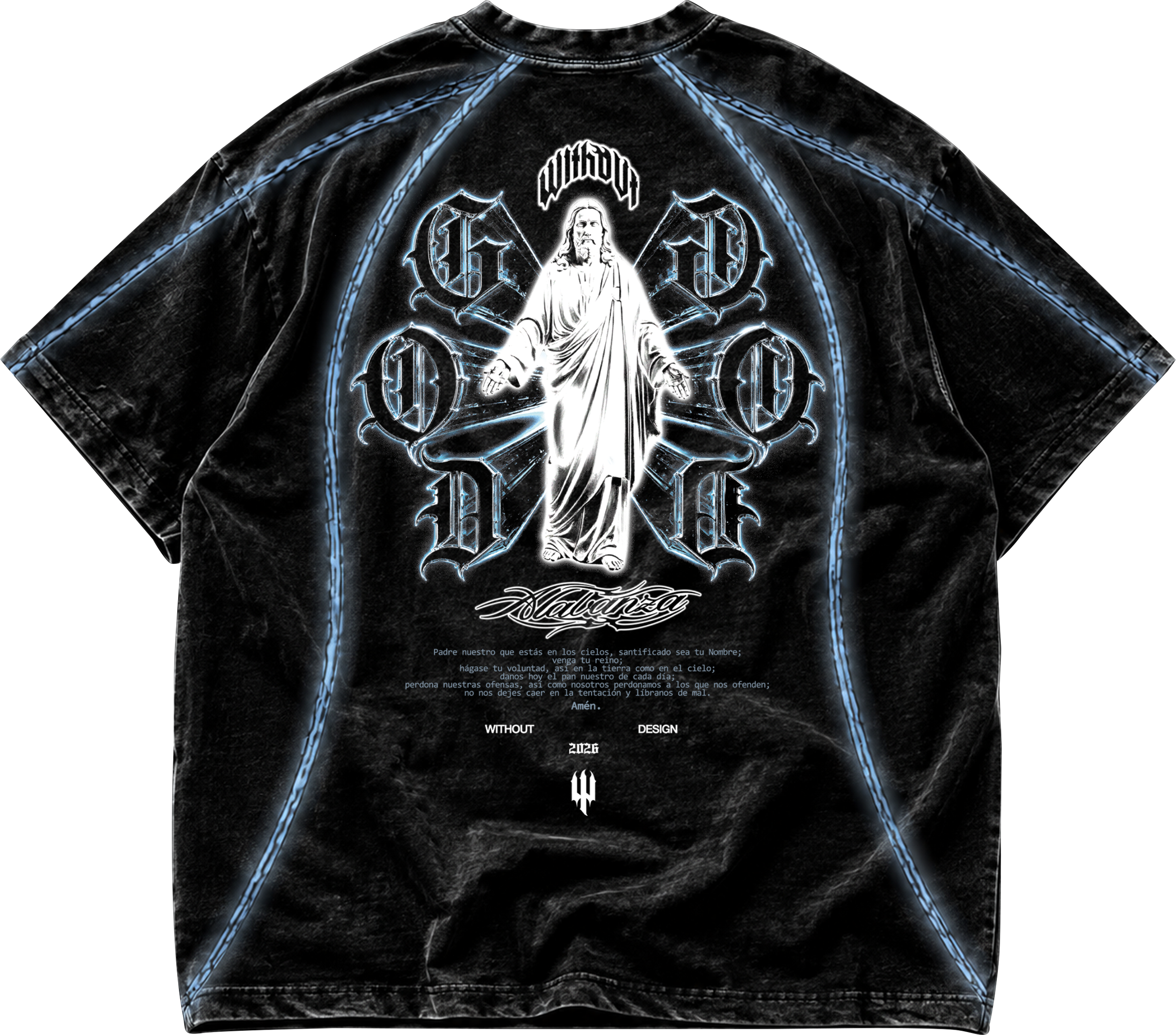 Camiseta Luxury Alabanza | Negra