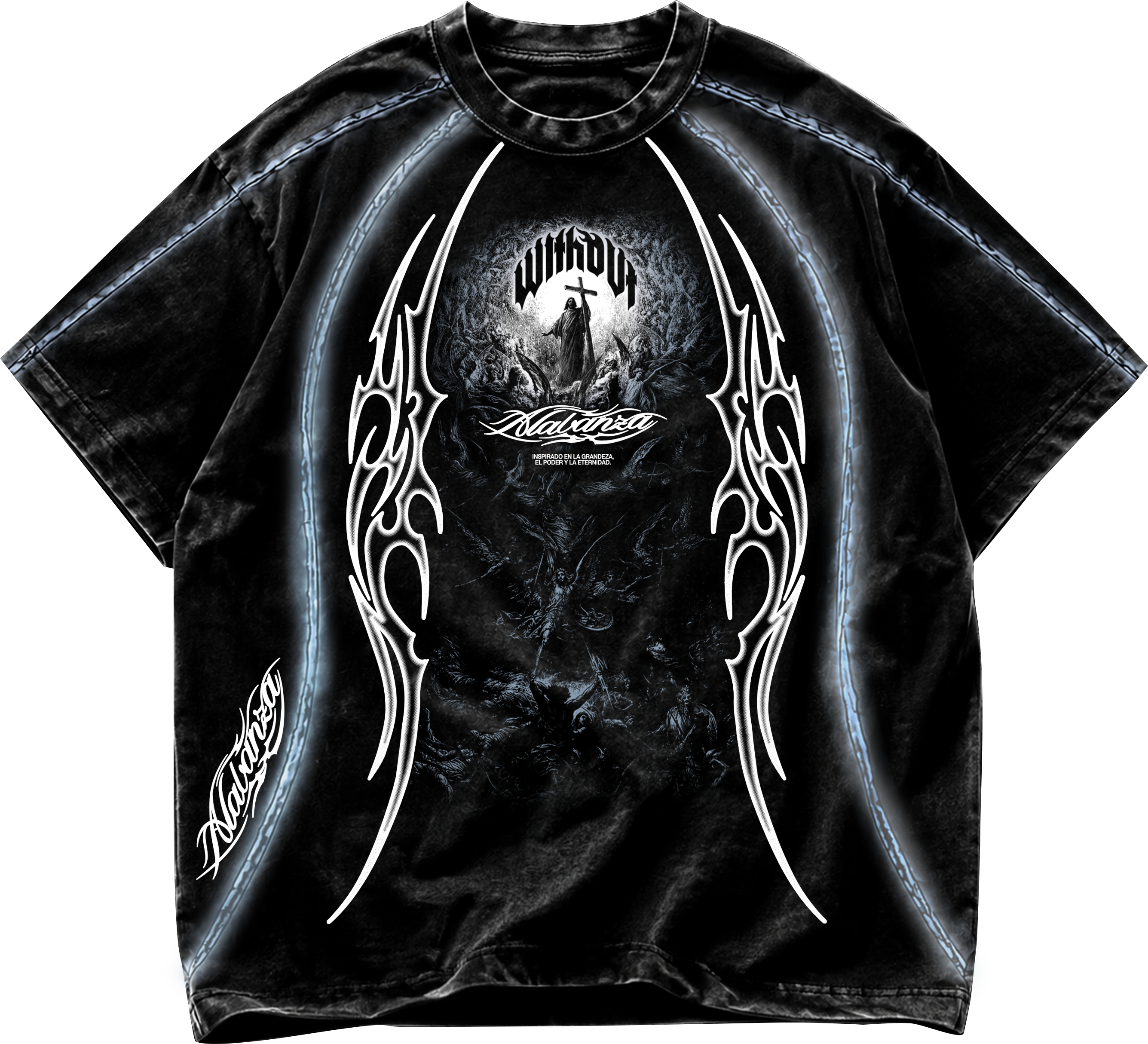 Camiseta Luxury Alabanza | Negra