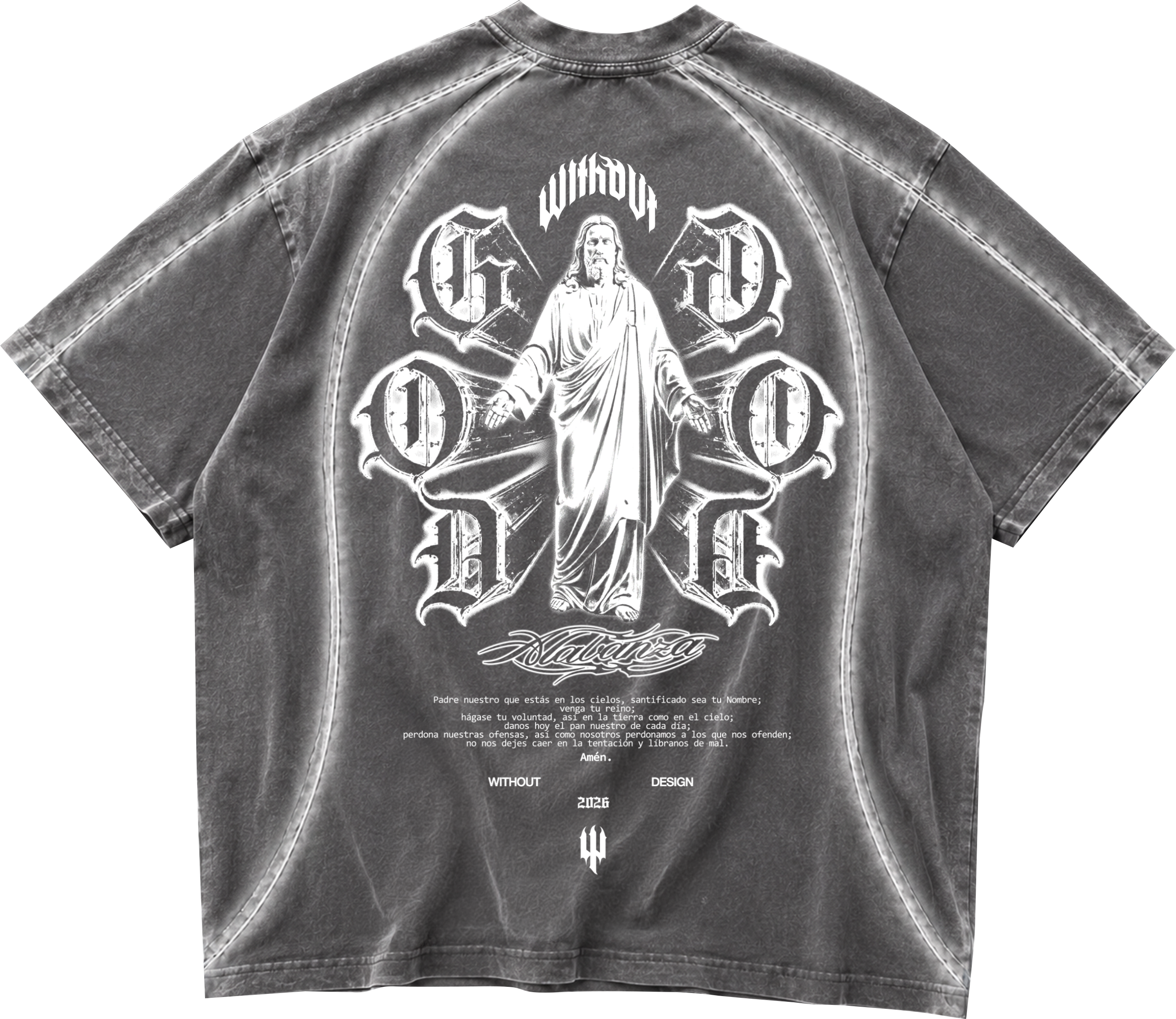 Camiseta Luxury Alabanza | Gris