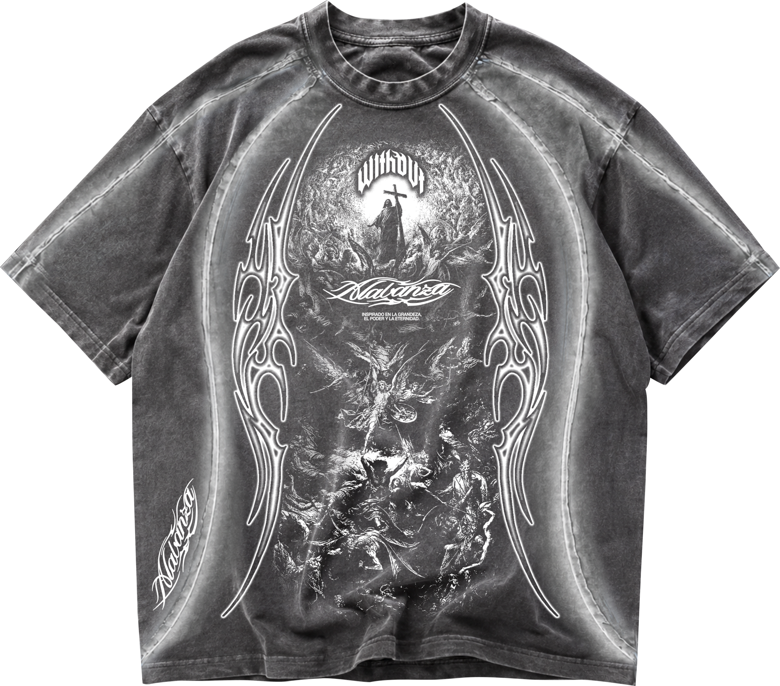 Camiseta Luxury Alabanza | Gris